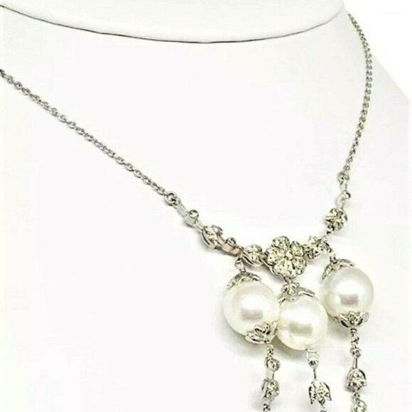 Diamond South Sea Pearl Necklace 18k Gold 11.45 mm 17.5" Certified $6,950 822583 - Picture 2 of 9